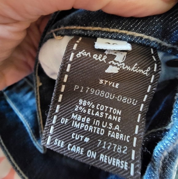 Women's 7 For All Mankind Roxanne Slim Fit Jeans in Medium Wash Blue Size 28 - Picture 11 of 15